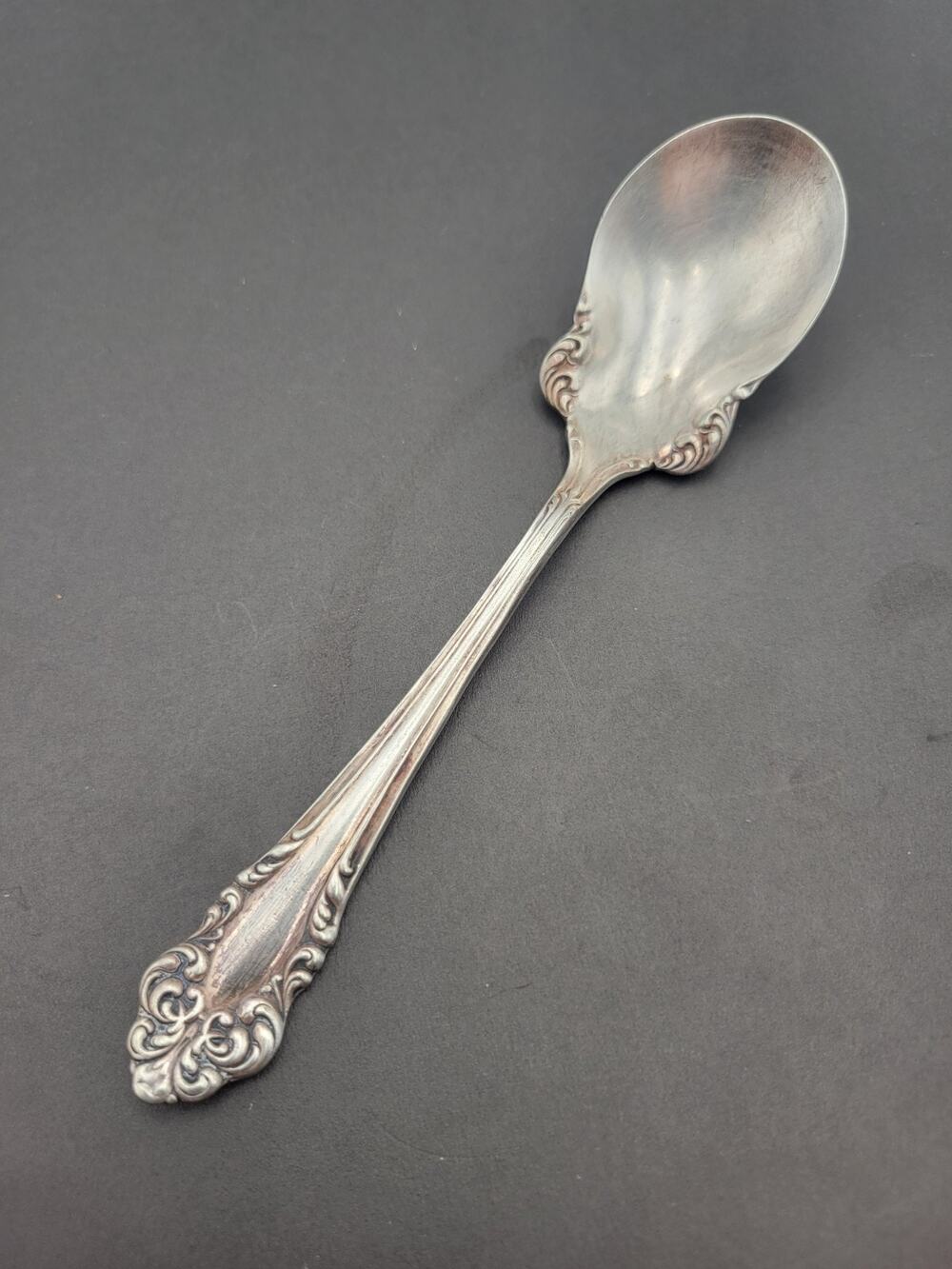 Vtg Sugar Spoon Avalon Silverplate 1901 by Oneida Flatware 6" (15cm)